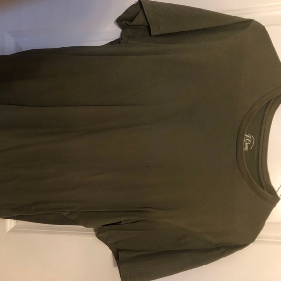 J. Crew Essential T-Shirt - Olive - Picture 2 of 2